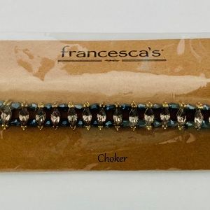 NEW! Francesca’s Collections Crystal Choker